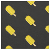 Lemon Ice Cream Stick Pattern Stof (Close Up)