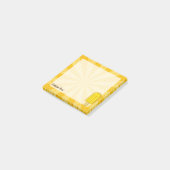 Lemon Ice Cream Stick Post-it® Notes (Schuin)