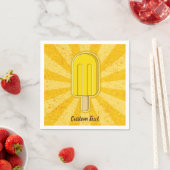 Lemon Ice Cream Stick Servet (Insitu)
