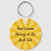 Lemon Ice Cream Stick Sleutelhanger (Achterkant)