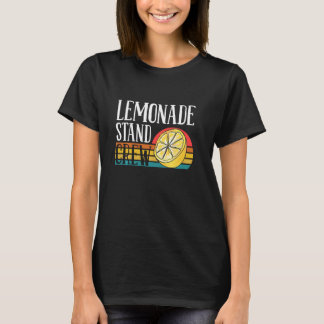 Lemon Ice Juice Lover Retro Verfrissende Lemonade T-shirt