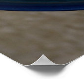 Lemon Ice Water in een Blue Cup Poster (Hoek)