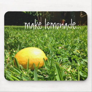 Lemon in de Muismat Grass   Make limonade