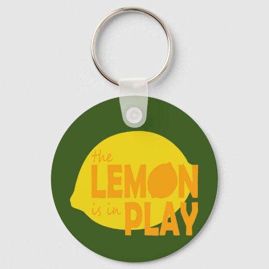 Lemon in Play Sleutelhanger (Achterkant)