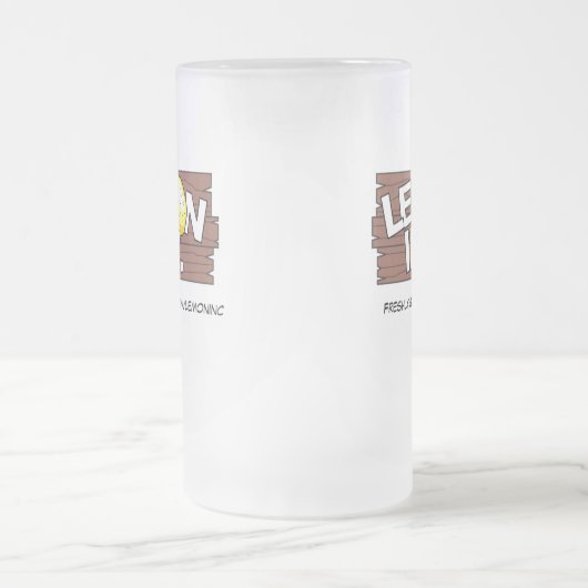 Lemon Inc. Logo Glass Mok (Center)