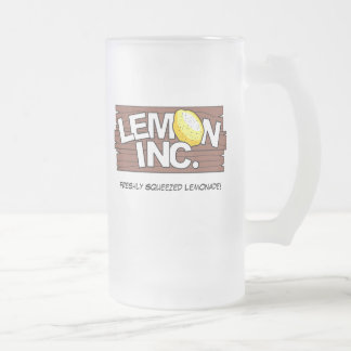 Lemon Inc. Logo Glass Mok