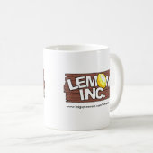 Lemon Inc. Mok Logo (Voorkant rechts)