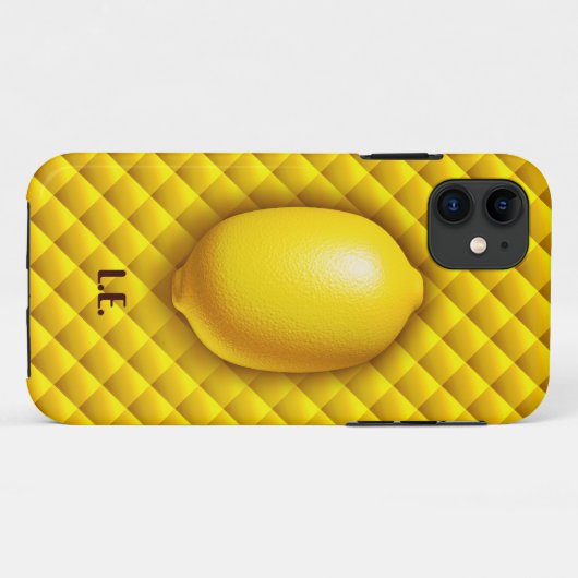Lemon iPhone 5 Hoesje (Achterkant (horizontaal))