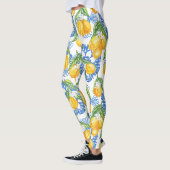 Lemon Italiaanse kust Grieks schattig Leggings (Links)