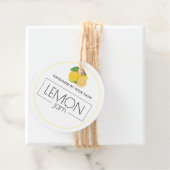 Lemon Jam Eigen productlabel Ophangen Labels (In situ)
