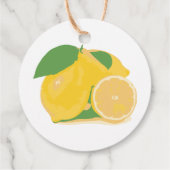 Lemon Jam Eigen productlabel Ophangen Labels (Achterkant)