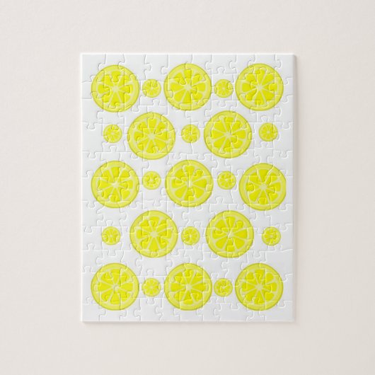 Lemon Jigzaag Puzzle Legpuzzel (Verticaal)