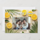 Lemon Joy Sukkot Wenskaart Kaart (Voorkant)