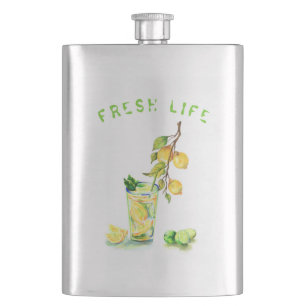 Lemon Juice Cool Drink Fresh Life Flacon