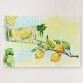 Lemon Juice Cool Drink Lemonade Jigzaag Puzzle Legpuzzel (Horizontaal)
