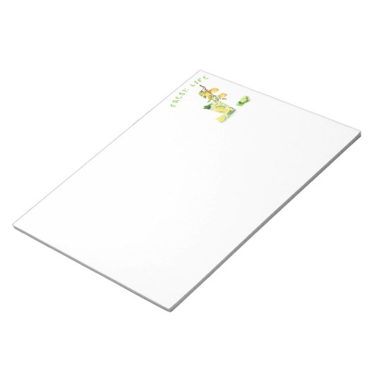 Lemon Juice Cool Drink Lemonade Notitieblok (Schuin)