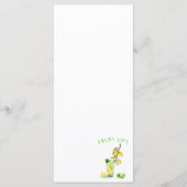 Lemon Juice Cool Drink Lemonade Party Menu (Voorkant)