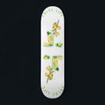Lemon Juice Cool Drink Lemonade Summer Party Persoonlijk Skateboard<br><div class="desc">De verse Drink van het Juice Cool Lemonade van de Zomer van de Domer van de Zomer - kies/voeg Uw Unieke Tekst/Doopvont/Kleur toe - maak Uw Speciaal Gift - Resize en beweeg of verwijder en voeg elementen/afbeelding met aanpassingshulpmiddel toe! - Tekening en ontwerp door MIGNED. Je kunt ook mijn design...</div>