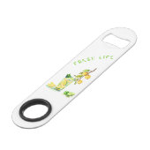 Lemon Juice Cool Drink Lemonade Summer Party Speed Flessenopener (Achterkant Gekanteld)