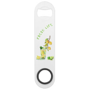 Lemon Juice Cool Drink Lemonade Summer Party Speed Flessenopener