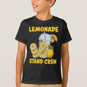 Lemon Juice Summer Refreshing Lemon stand Crew T-shirt