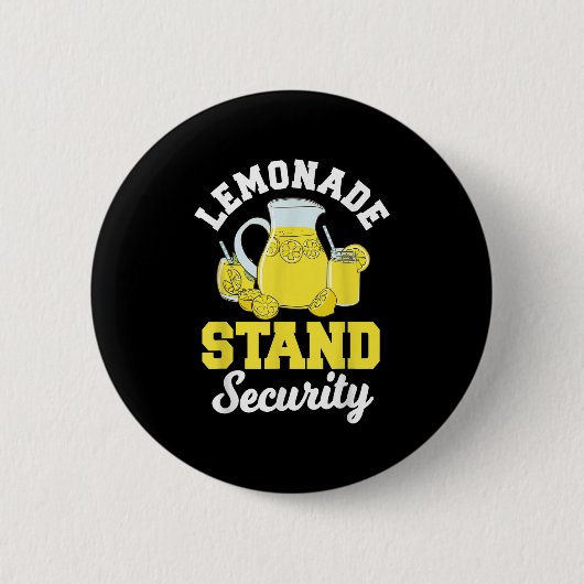 Lemon Juice Summer Ronde Button 5,7 Cm (Voorkant)
