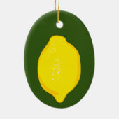 Lemon Keramisch Ornament (Achterkant)