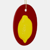 Lemon Keramisch Ornament (Rechts)