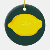 Lemon Keramisch Ornament (Achterkant)
