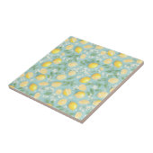 Lemon Kitchen Citroenen Patroon Tegeltje (Zijkant)