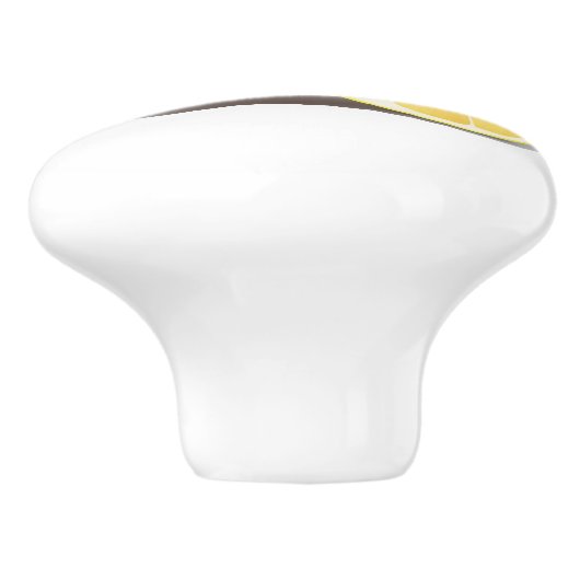 Lemon Kitchen Decor Keramische Knop (Zijkant)