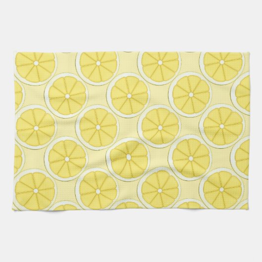 Lemon Kitchen Design Towel Theedoek (Horizontaal)