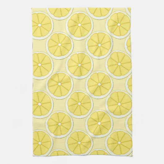 Lemon Kitchen Design Towel Theedoek (Verticaal)