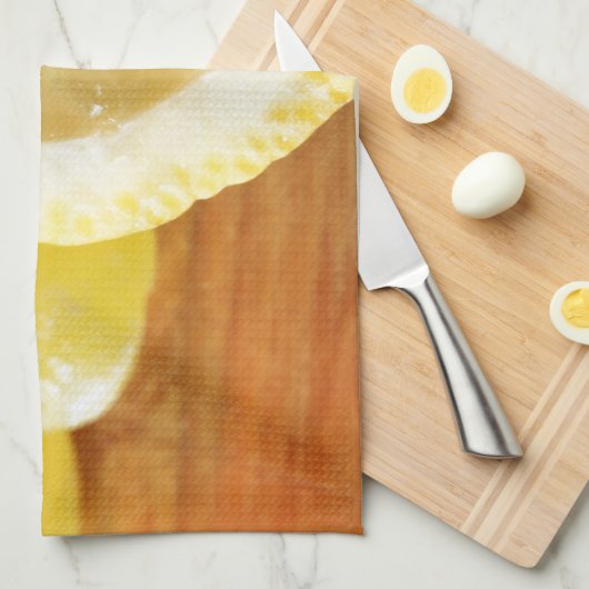 Lemon Kitchen Towel Theedoek (Quarter Fold)
