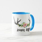 Lemon Kust 11 oz Ringer Mok (Voorkant rechts)