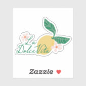 Lemon La Dolce Vita Sticker (Vel)
