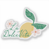 Lemon La Dolce Vita Sticker (Voorkant)