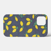 Lemon laat voedselkunstpatronen vallen Case-Mate iPhone case (Achterkant (horizontaal))