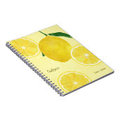 Lemon-laptop Notitieboek (Rechterzijde)