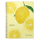 Lemon-laptop Notitieboek (Voorkant)