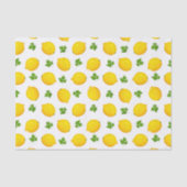 Lemon Leaf Fruit Pattern-deduplicatiedocument Tissuepapier (Voorkant)