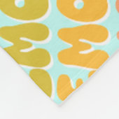 Lemon Lemon Retro Fleece Deken (Hoek)