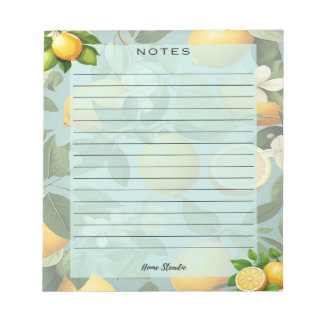 Lemon Leven Notitieblok