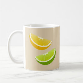 Lemon & Lime Citrus Coffee Mug Gift Koffiemok