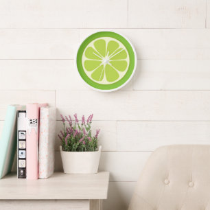 Lemon Lime Green Juicy Citrus Fruit Slice Kitchen