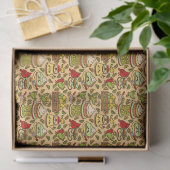 Lemon & Lime Twitter patroon tissue papier (Geschenk)