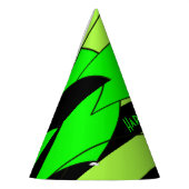 Lemon Limoen Abstract Oerwoud Birthday Feesthoedjes (Links)