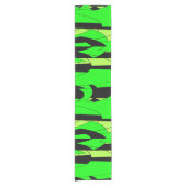 Lemon Limoen Abstracte kunst Korte Tafelloper (Voorkant)