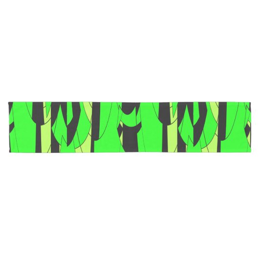 Lemon Limoen Abstracte kunst Korte Tafelloper (Horizontaal)