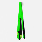 Lemon Limoen Abstracte kunst Stropdas (Voorkant)